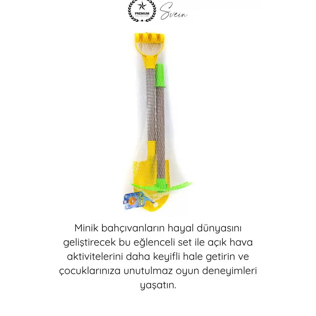 #KazmaKürek İkili Bahçe Seti Çocuk Kazma Kürek Oyuncak Kum Plaj Toprak Bahçe Oyun Seti Dayanıklı Plastik Ergonomik Saplı 50 Cm 2 Başlı Çapa Piknik Dış Mekan Aktivite Eğitici Gelişim Aracı