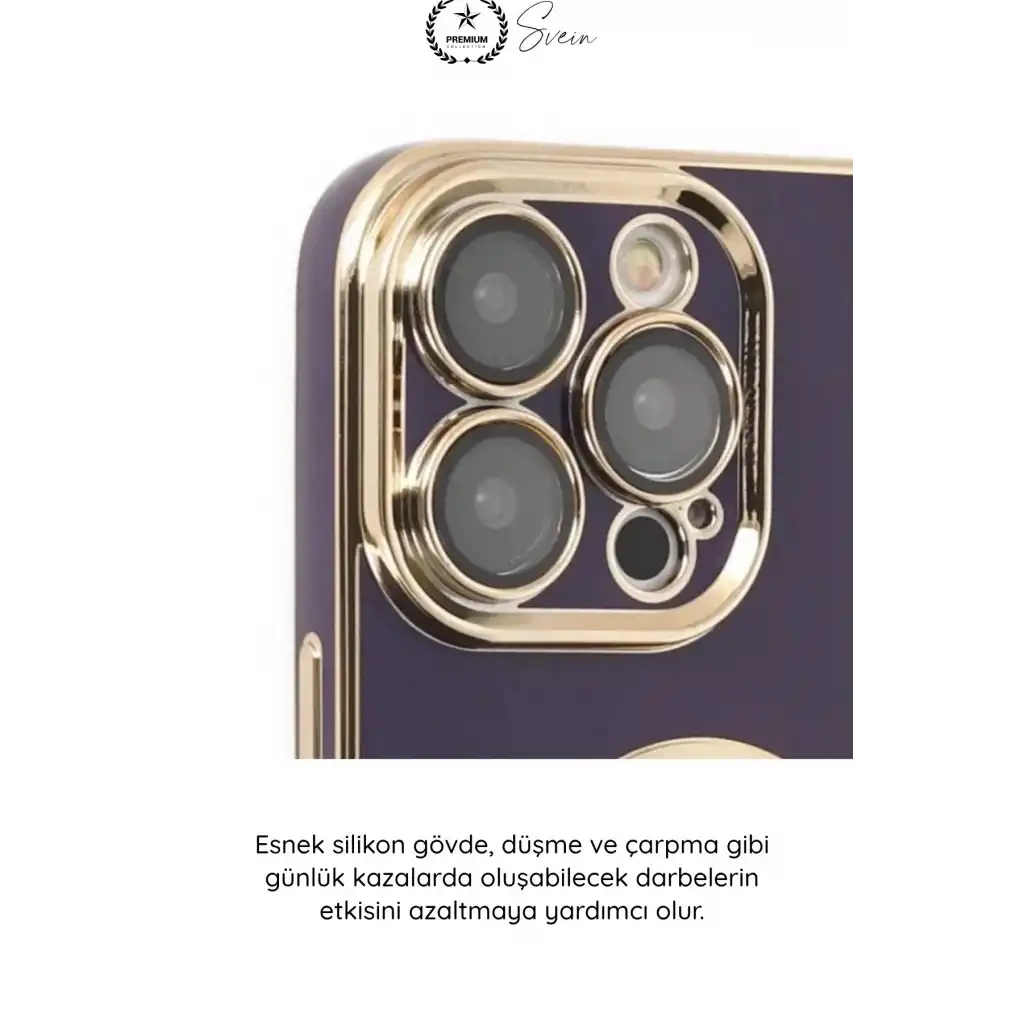 #Kılıf iPhone 14 Pro Max Uyumlu Silikon Kılıf Darbe Korumalı Kamera Lens Çerçeveli Esnek Yumuşak Dokulu Kaymaz Yüzeyli Çizilmeye Dayanıklı İnce Tasarım Koruyucu Telefon Kapak