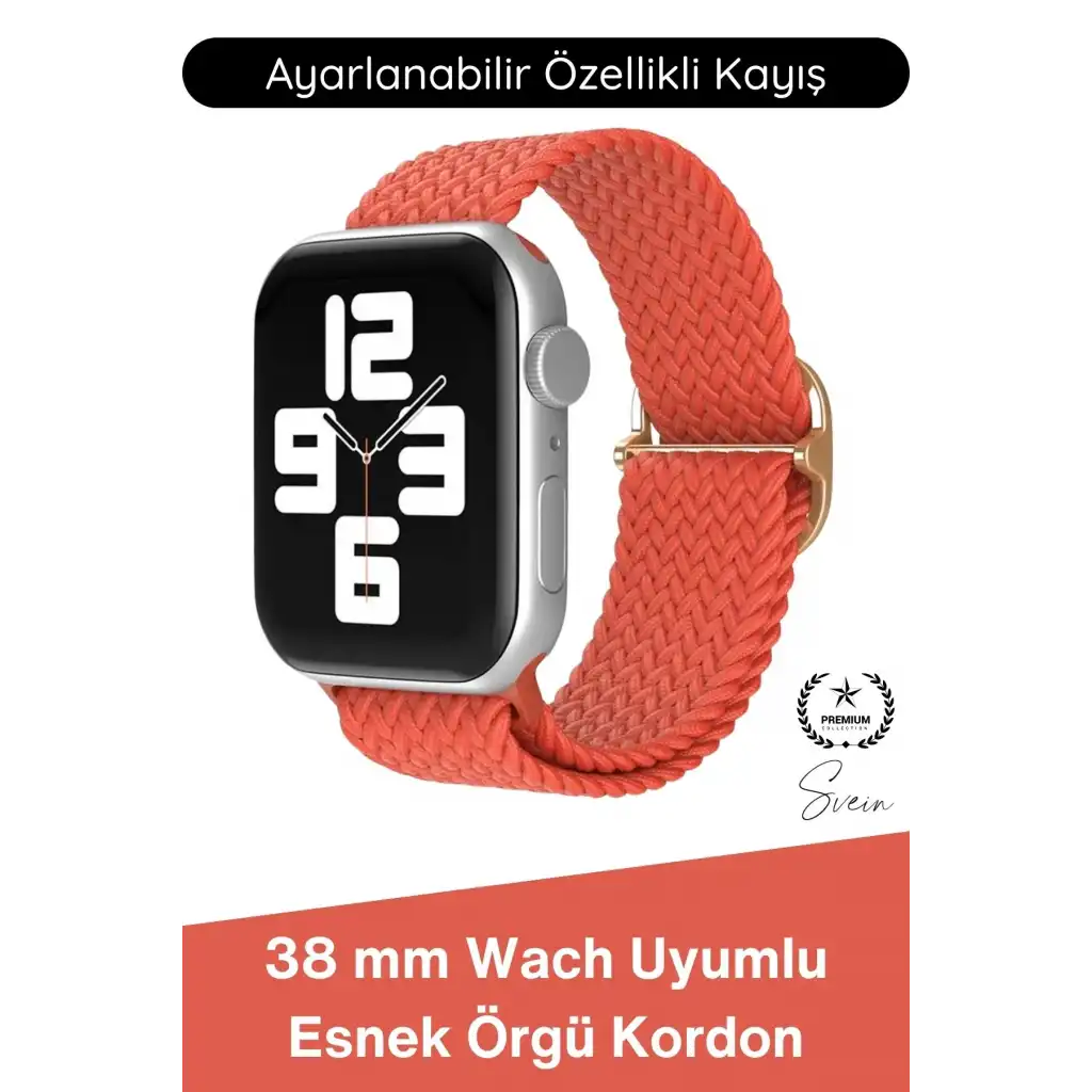 #Kordon Apple Watch Uyumlu Örgü Akıllı Saat Kordonu Ayarlanabilir Esnek Nefes Alabilir Yumuşak Dokulu Spor Günlük Kullanım Elastik Kayış Hafif Dayanıklı Modern Bileklik Aksesuarı