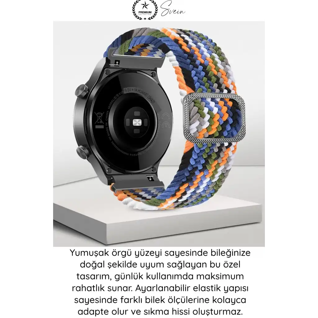 #Kordon Apple Watch Uyumlu Örgü Akıllı Saat Kordonu Ayarlanabilir Esnek Nefes Alabilir Yumuşak Dokulu Spor Günlük Kullanım Elastik Kayış Hafif Dayanıklı Modern Bileklik Aksesuarı