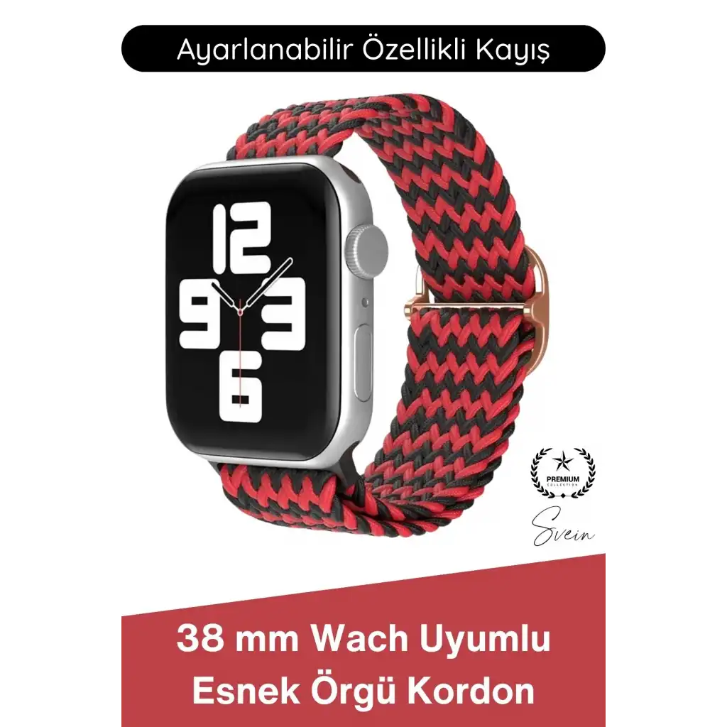 #Kordon Apple Watch Uyumlu Örgü Akıllı Saat Kordonu Ayarlanabilir Esnek Nefes Alabilir Yumuşak Dokulu Spor Günlük Kullanım Elastik Kayış Hafif Dayanıklı Modern Bileklik Aksesuarı