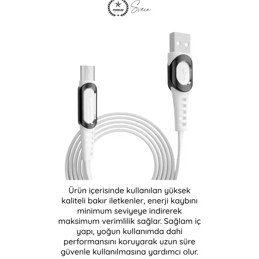 #MicroUSB Süper Hızlı DC01 Micro USB Şarj Kablosu 1M 2.4A Hızlı Veri Aktarım Android Telefon Tablet Powerbank Uyumlu Dayanıklı Bakır İletken Beyaz Senkronizasyon Enerji Bağlantı Aksesuarı
