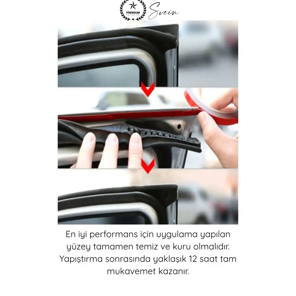 #MontajBandı 3M Araç Aksesuar Spoiler Çıta Montaj Bandı Çok Güçlü Çift Taraflı Oto Yapıştırma Bandı Hava Şartlarına Dayanıklı Su Geçirmez Krom Nikelaj Anten Ayna Kapak Far Izgara Sabitleme 4,6 Metre