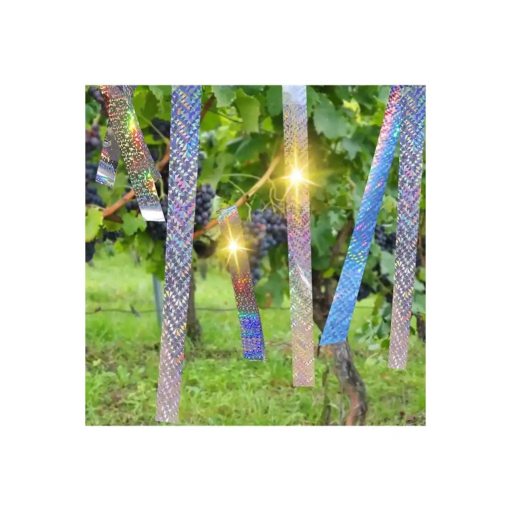 Boss Tape Kuş Kondurmaz Rahatsız Eden Şerit Bant 45 mm x 50 mt Yansıtıcı Kuşsavar Çatı Hologram Bandı