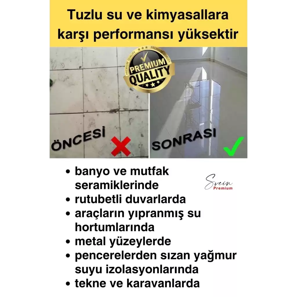 Suprey Şeffaf Sızdırmazlık Su İzolasyon Spreyi Mutfak Banyo Araba Tekne Seramik Hortum Metal Yüzey
