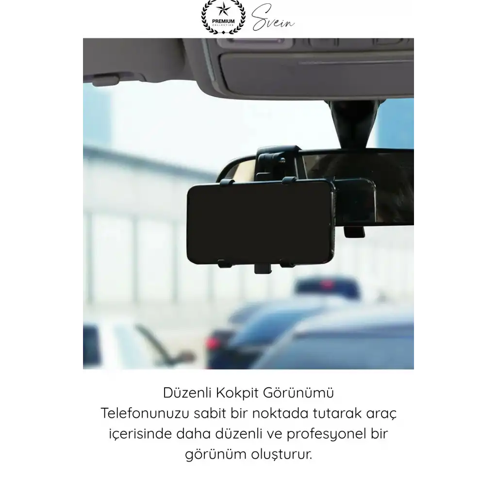 #TelefonTutucu Araba Gösterge Üstü Telefon Tutucu 360 Derece Dönebilen Oynar Başlıklı Araç İçi Navigasyon Aparatı Dikiz Aynası Güneşlik Uyumlu Klipsli Evrensel Akıllı Cihaz Standı