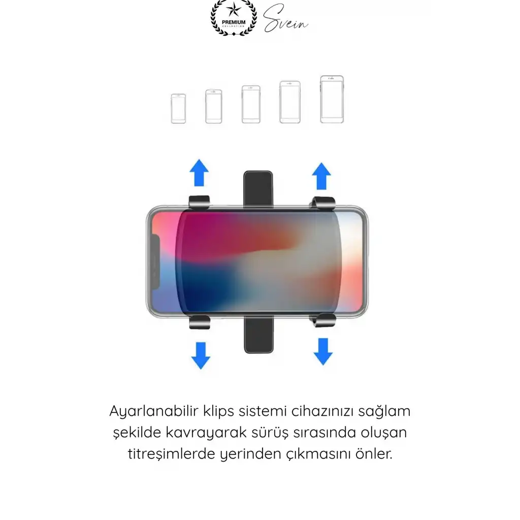 #TelefonTutucu Araba Gösterge Üstü Telefon Tutucu 360 Derece Dönebilen Oynar Başlıklı Araç İçi Navigasyon Aparatı Dikiz Aynası Güneşlik Uyumlu Klipsli Evrensel Akıllı Cihaz Standı
