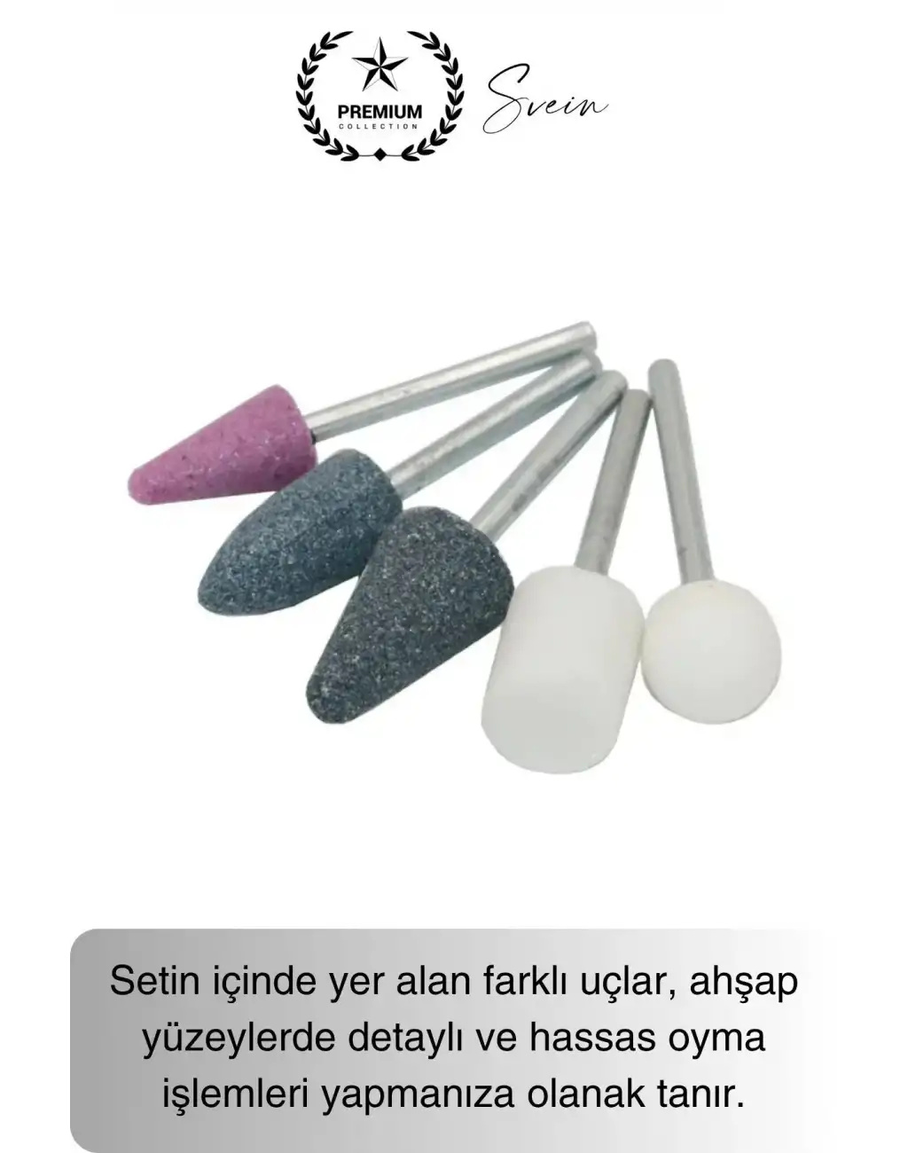 10 Parça Hobi Gravür Dremel Taşlama Ucu Mini Metal Ahşap Oyma Seti Parlatma Zımparalama Fırçalama