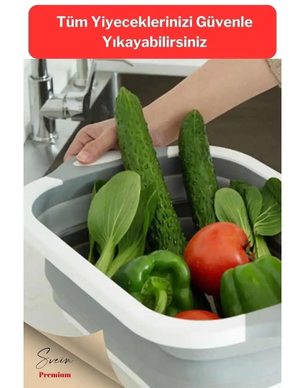 Katlanabilir Saklama Leğeni Dolap Içi Düzenleyici Ve Akordiyon Yer Kaplamayan Badya Organizer 1 Adet