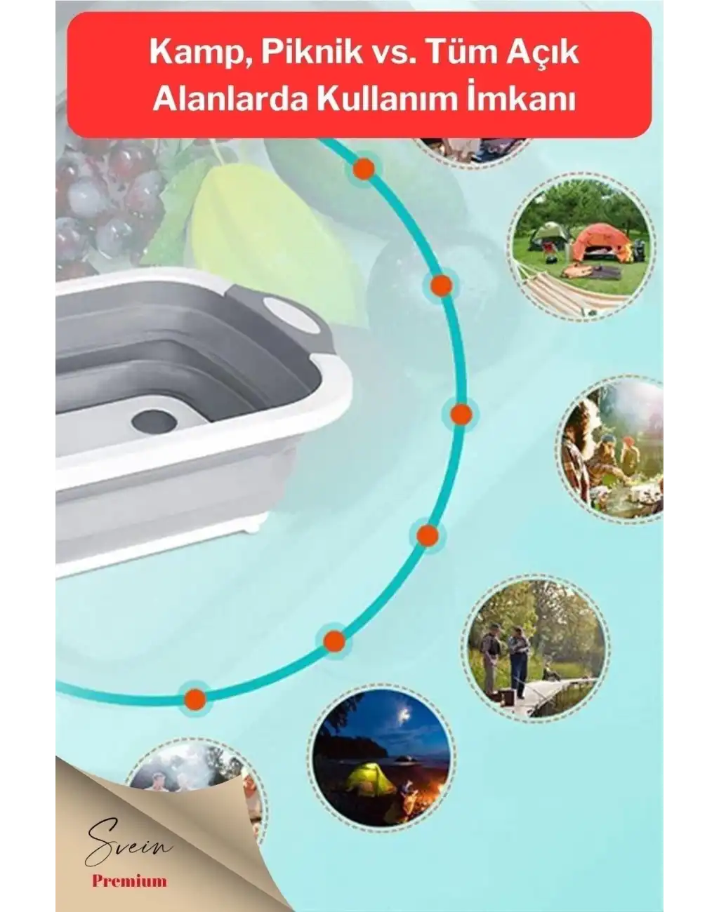 Katlanabilir Saklama Leğeni Dolap Içi Düzenleyici Ve Akordiyon Yer Kaplamayan Badya Organizer 1 Adet