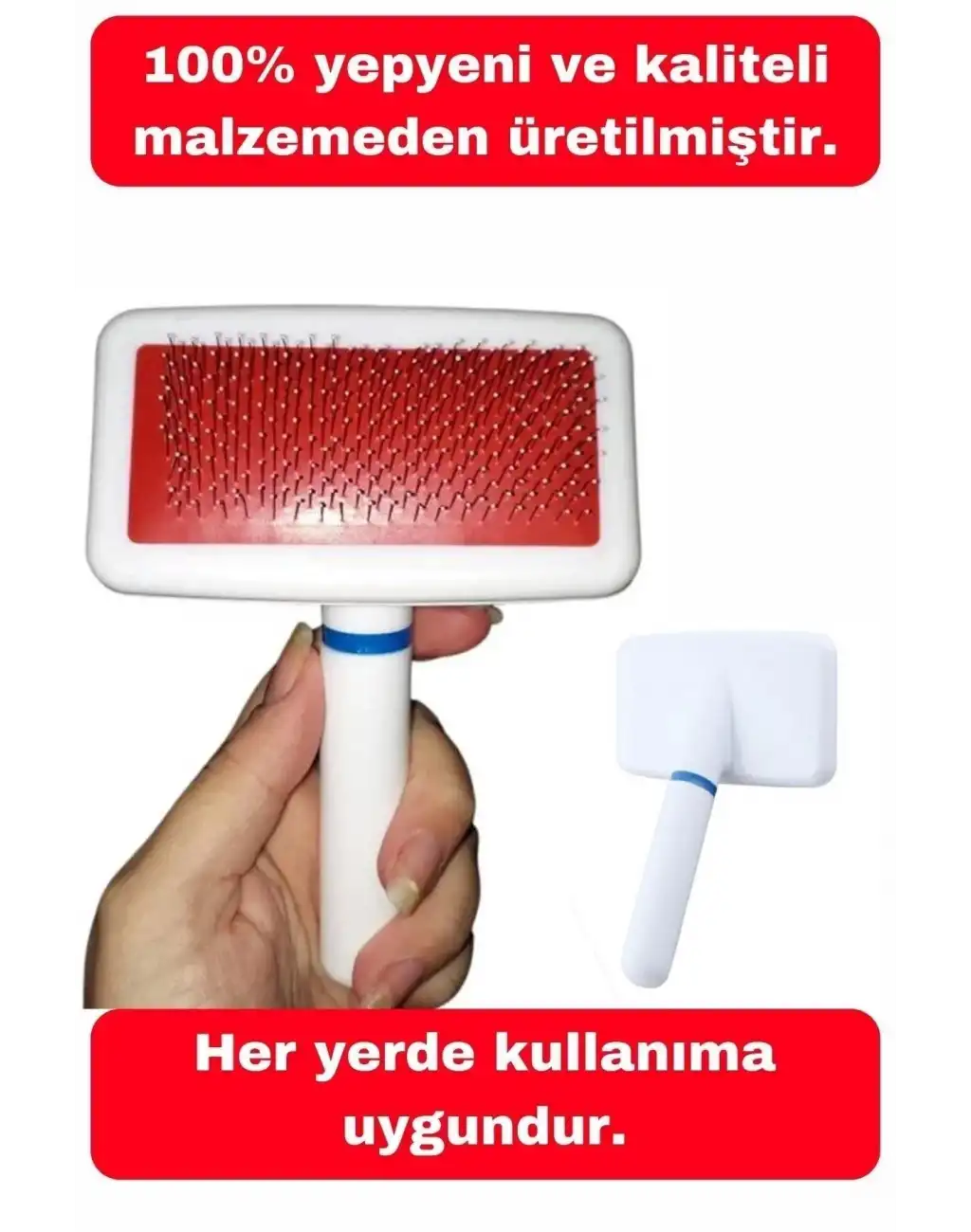 Kedi Köpekler Için Pratik Tüy Toplayıcı Ve Düzenleyici Temizleme Fırçası Tırmık Tarak Aracı 1 Adet