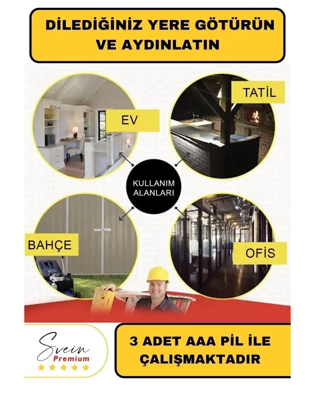 Taşınabilir Cep Boy Pilli Mıknatıslı Katlanır Ayaklı Kamp Bahçe Ev İçin Mini Cob Projektör Led Işık