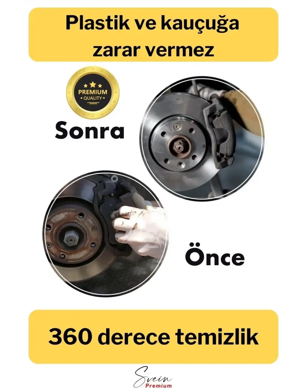 Fren Balata Temizleyici Ve Genel Araç Bakım Parça Toz Yağ Temizleme Spreyi 500 Ml 1 Adet