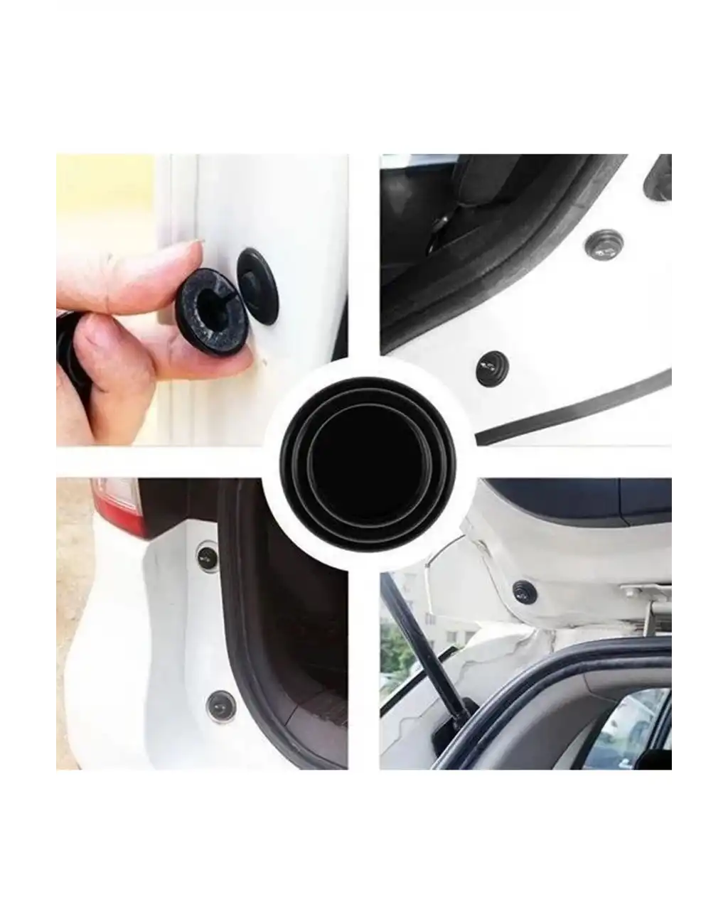 10 Adet Araç İçin Plastik Çarpmayı Önleyici Kapı Sesi Darbe Azaltıcı Özellikli Absorbe Aparatı