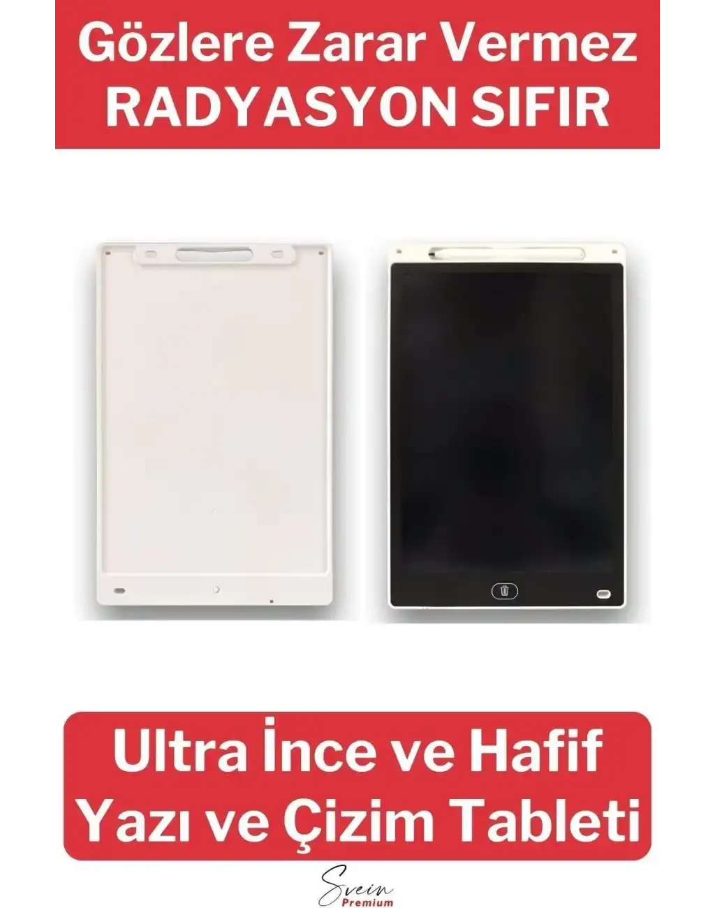 8,5 Inç Writing Lcd Grafik Dijital Kalemli Çizim Tableti Silinebilir Not Yazma Eğitim Yazı Tahtası