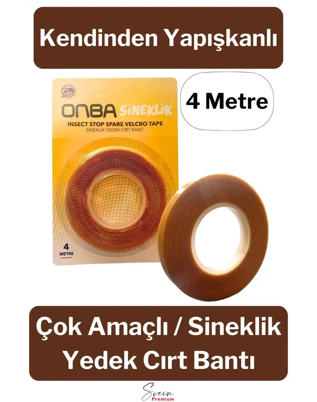 Kendinden Yapışkanlı A Kalite Güçlü Tutunabilen Alüminyum Pvc Ahşap Yüzey Sineklik Yedek Cırt Bant