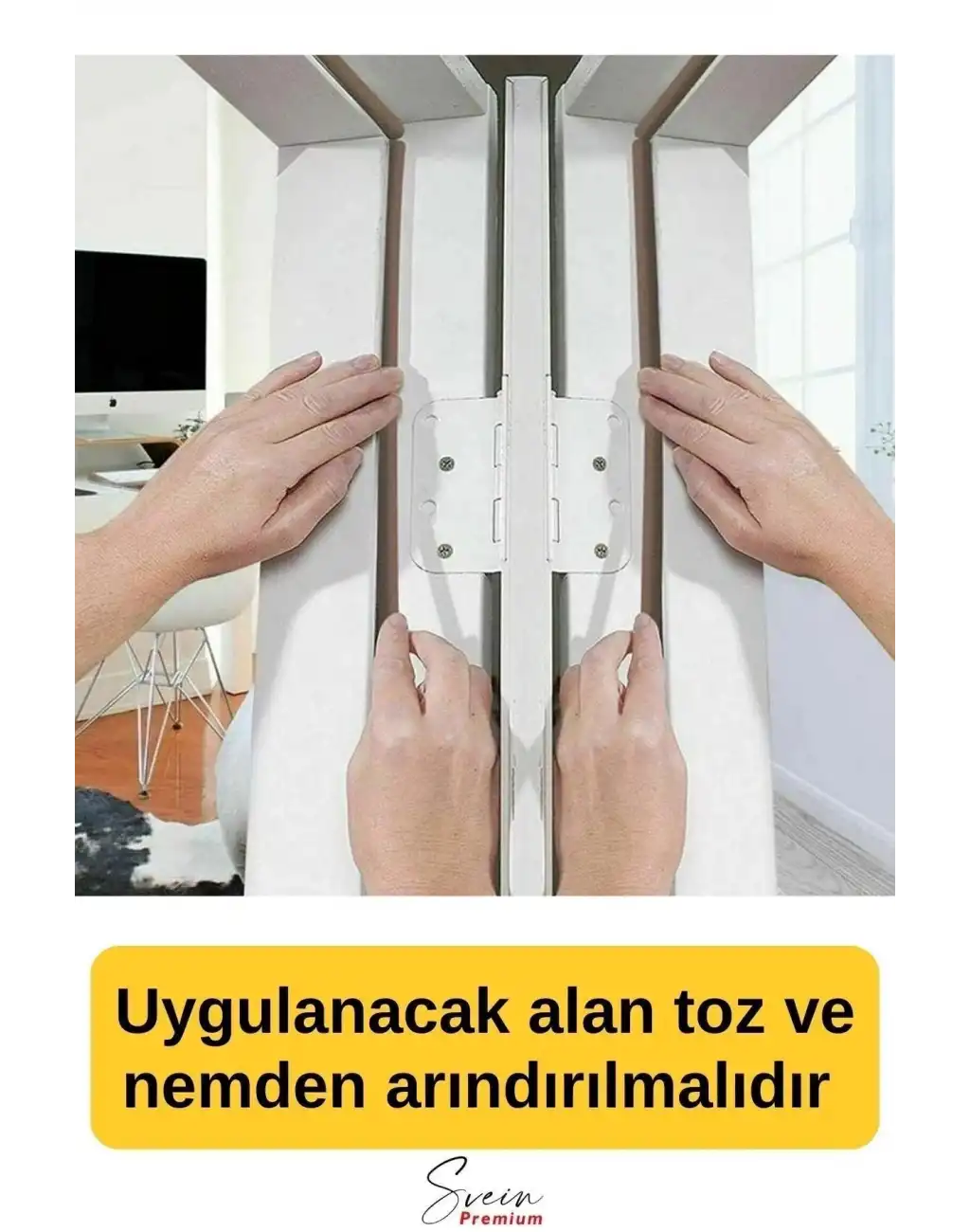 #Fitil Kapı Ve Pencere Soğuk Izolasyon Bandı Fitili Kendinden Yapışkanlı Kauçuk Yalıtım Bant 2x10 = 20 Mt