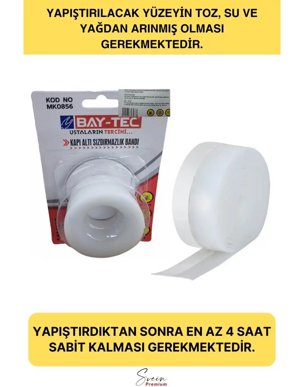 Rüzgar Ses Toz Böcek Önleyici Kapı Altı Isı Yalıtım Soğuk Kesici Şerit Bant Şeffaf 40 Mm X 3 Mt