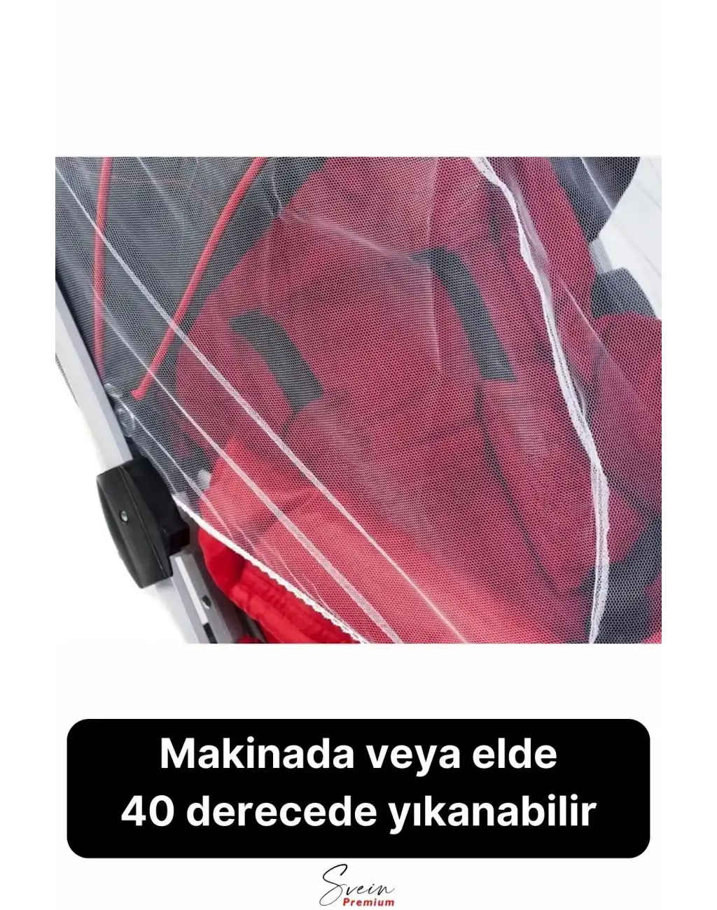 Yırtılmaz Dayanıklı Bebek Arabası ve Puset Sinekliği Bebek Koltuğu Sivrisinek Haşere Koruyucu