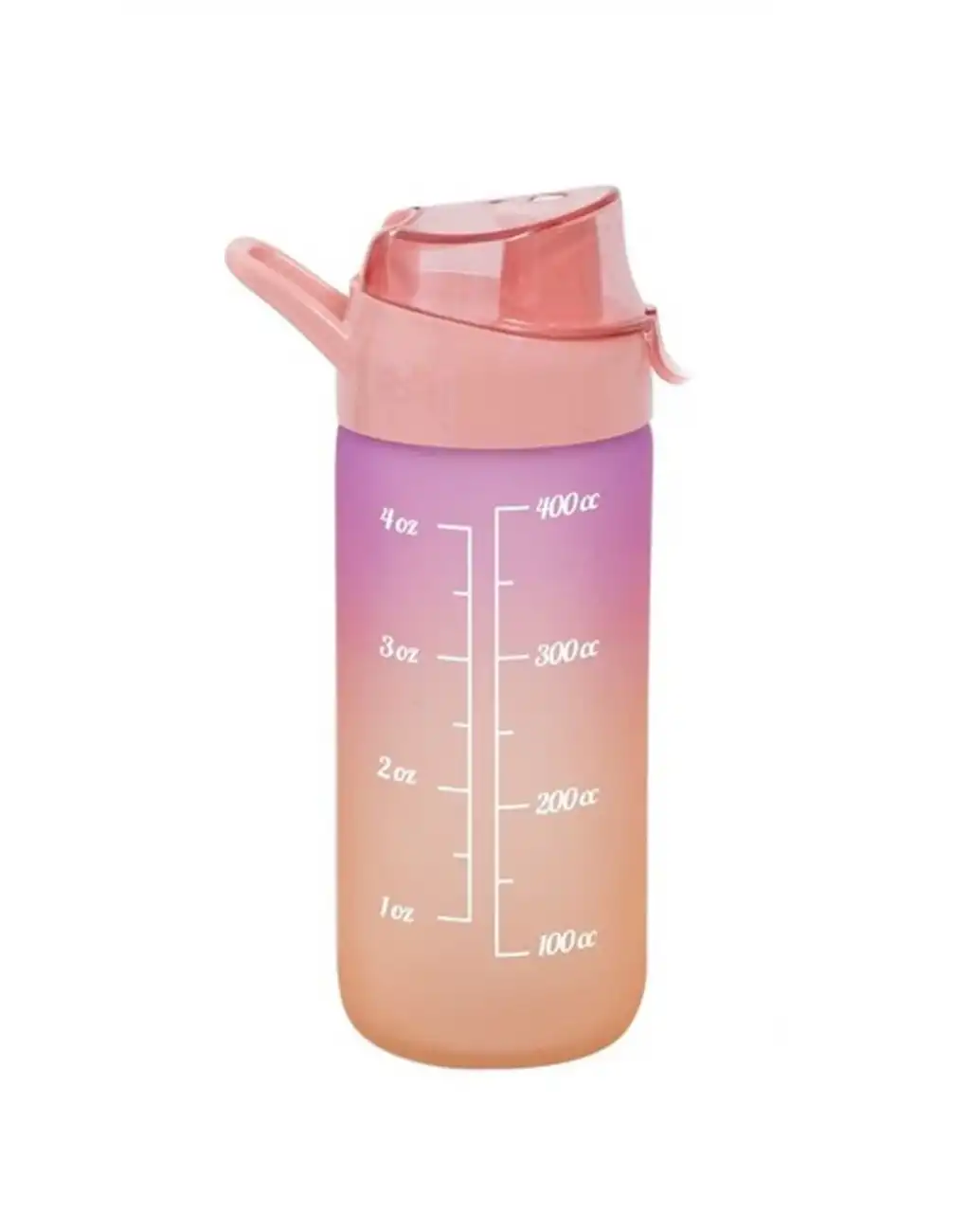 Motivasyonel Cam Su Şişesi Çift Renkli Kapaklı Sızdırmaz Akıtmaz Sporcu Suluk Bpa İçermez 500 ml