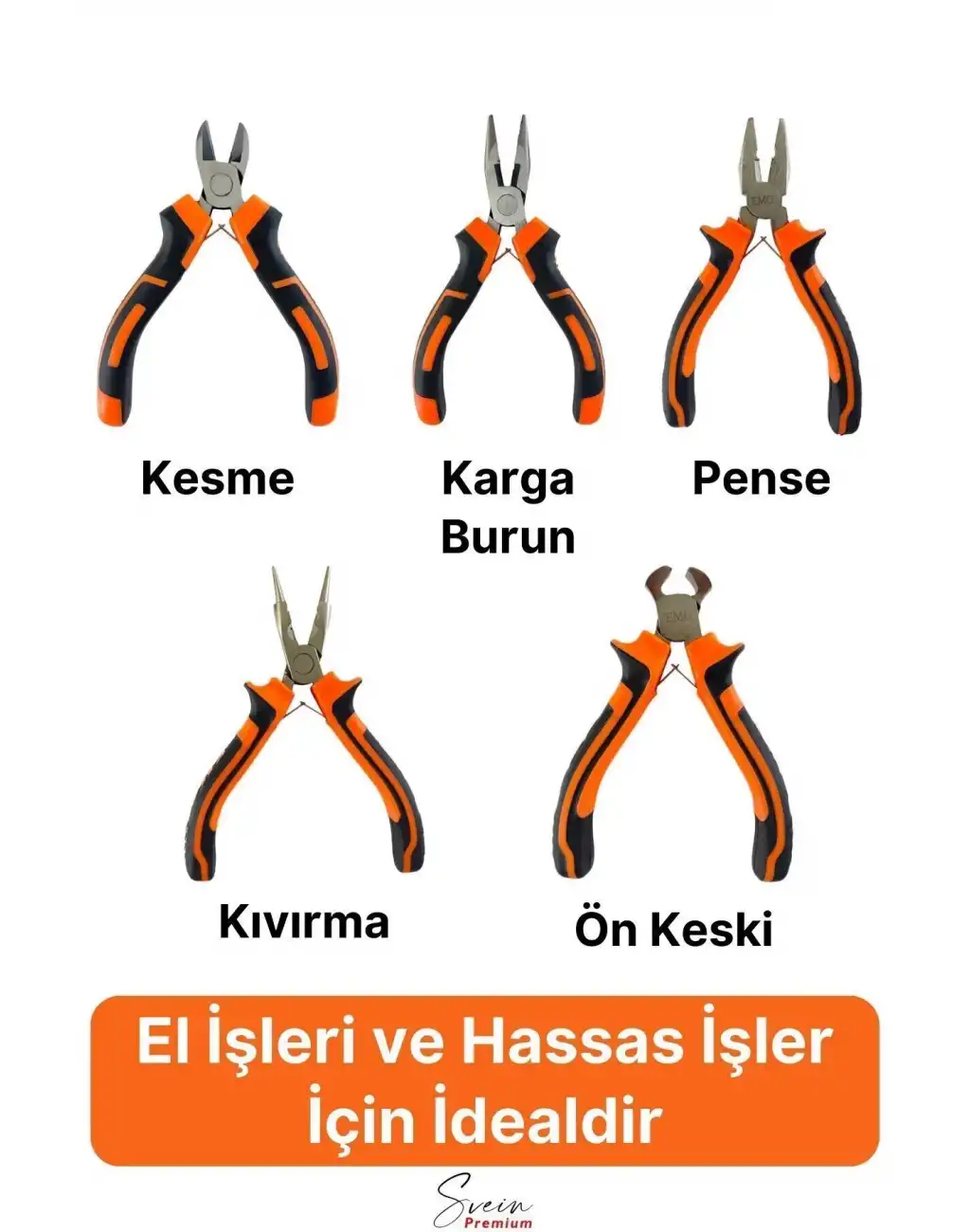 Mini Takı Bijuteri Seti Dayanıklı Kesme Kıvırma Pense Yan Keski Karga Burun Hobi Alet Takımı 5li