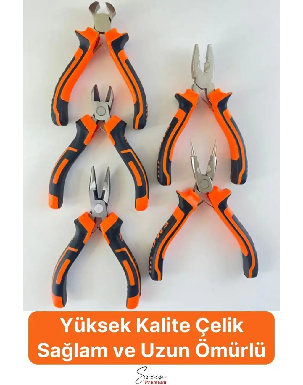 Mini Takı Bijuteri Seti Dayanıklı Kesme Kıvırma Pense Yan Keski Karga Burun Hobi Alet Takımı 5li