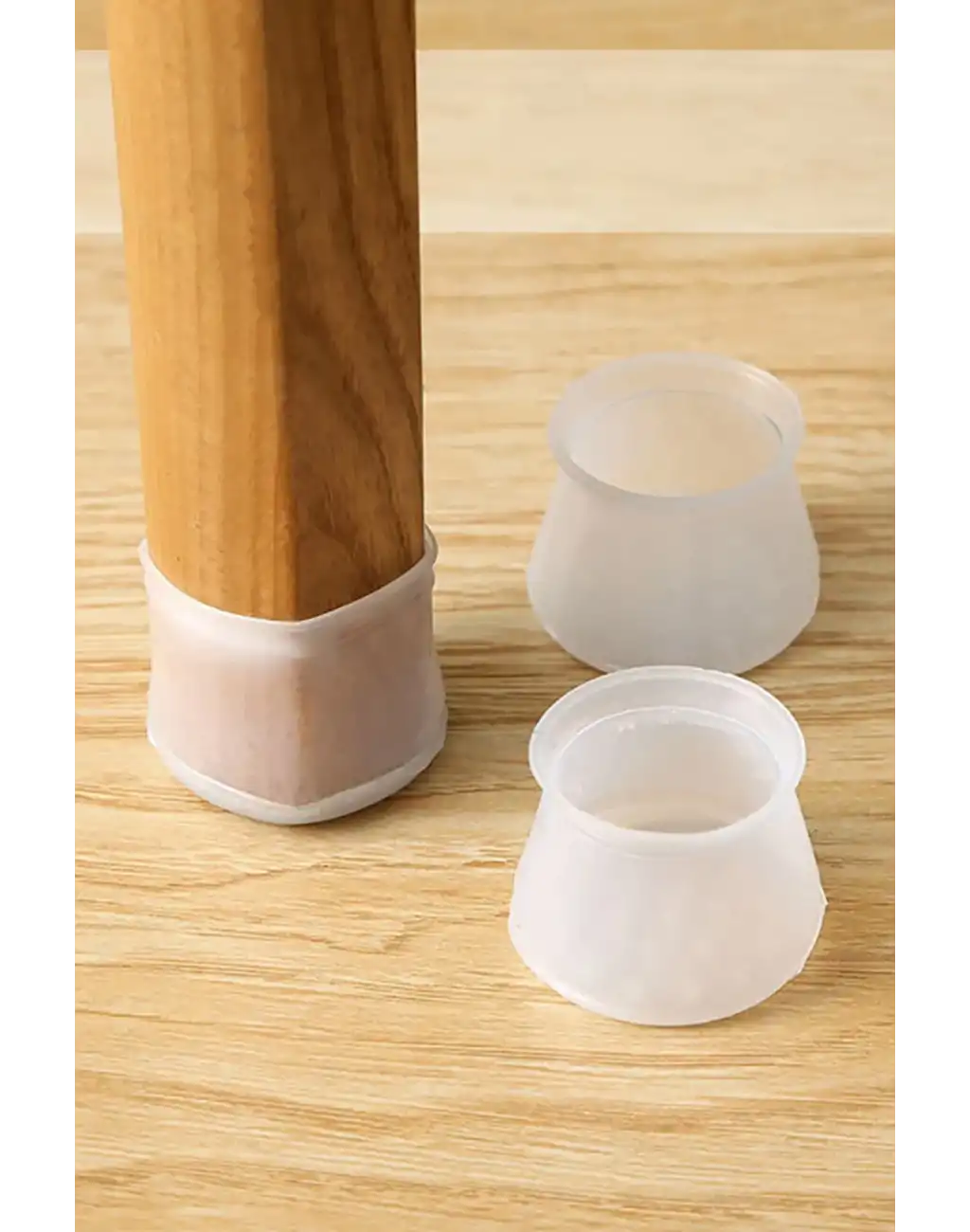 12 Adet Silikon Masa Sandalye Pabuç Kaydırmaz Sessiz Koltuk Zemin Koruyucu Çizdirmez Ayak Kılıfı