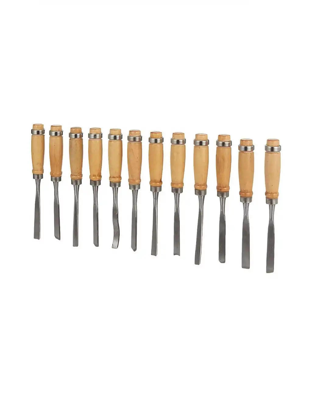 12 Parça Ahşap Oyma Iskarpela Set Profesyonel Taş Seramik Tahta Hobi Gravür Keskin Bıçak Takımı