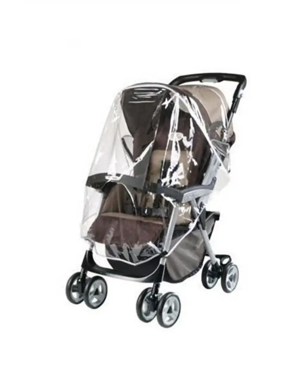 Premium Bebek Arabası Puset Şeffaf Yağmurluk Rüzgar Engelleyici Koruyucu Muşamba Örtü Dayanıklı