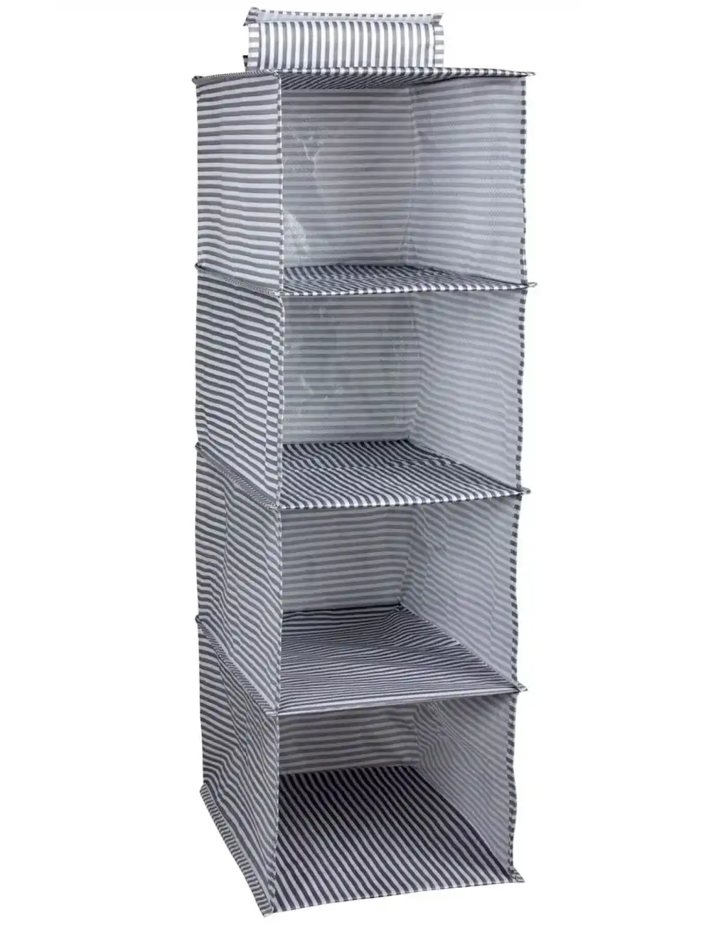 Premium Katlanabilir 4 Bölmeli Dolap içi Düzenleyici Geniş Pratik Çok Amaçlı Yırtılmaz Dayanıklı