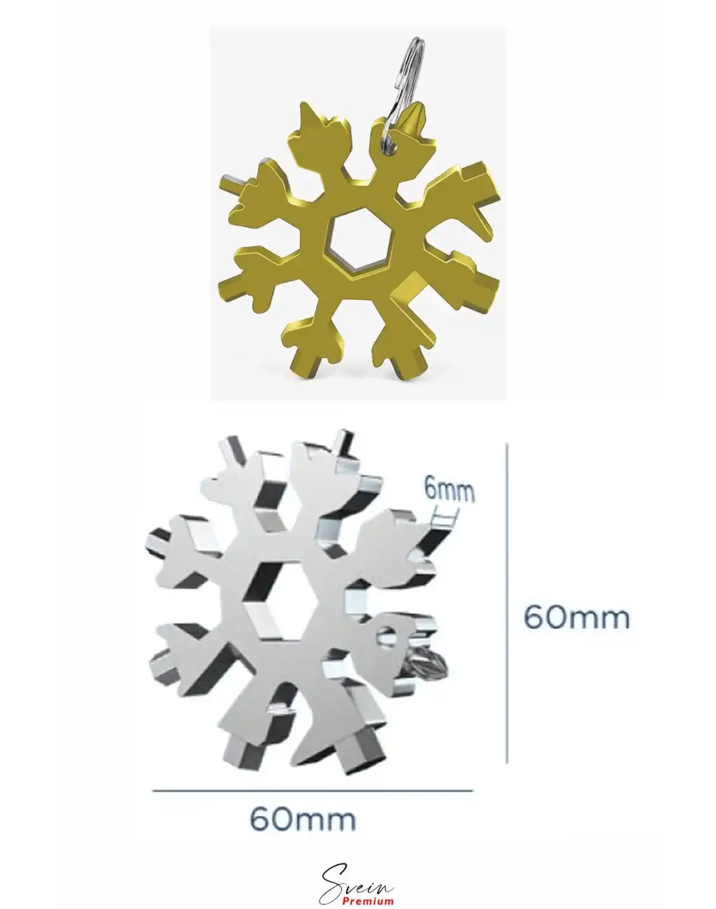 Çok Amaçlı Metal Kar Tanesi Tornavida Seti Taşınabilir Pratik Alyan Takımı 18 in 1 Anahtarlık Açıcı
