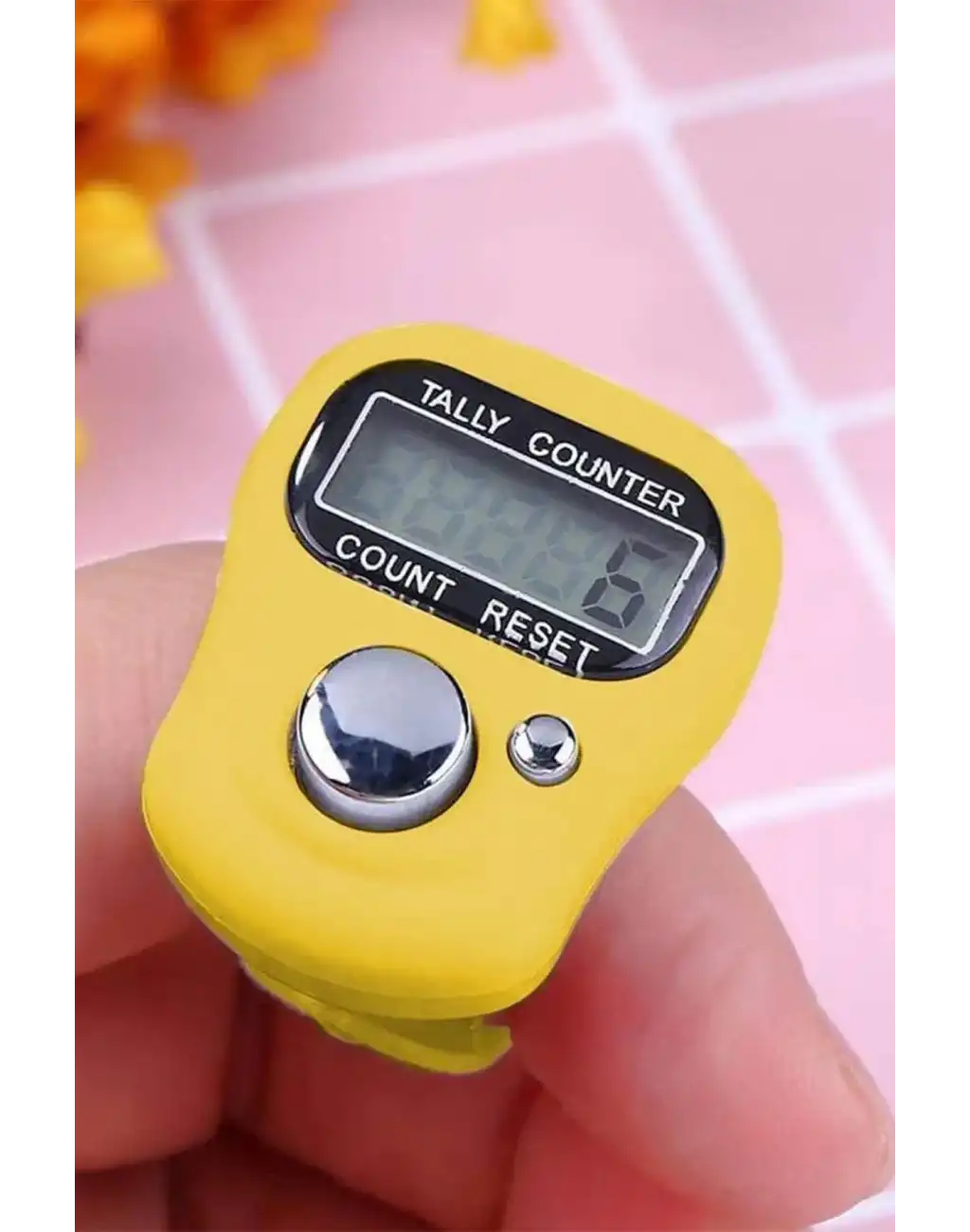 Yeni Nesil Dijital Zikirmatik 1 Adet Yüzük Tesbih Zikir Sayar Parmak Sayacı Pratik Tesbihmatik Sayaç