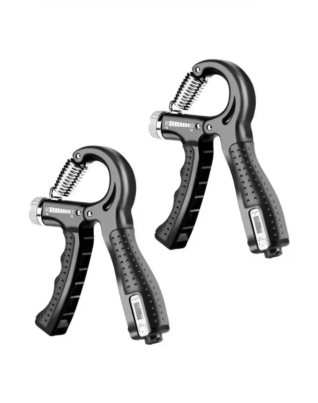 2li Göstergeli Sayaçlı El Yayı Aleti Ayarlanabilir Spor Bilek Kas Kol Güçlendirme Egzersiz Ekranlı