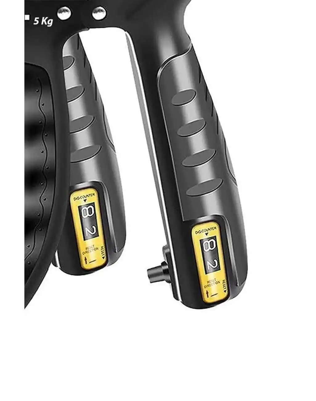 2li Göstergeli Sayaçlı El Yayı Aleti Ayarlanabilir Spor Bilek Kas Kol Güçlendirme Egzersiz Ekranlı