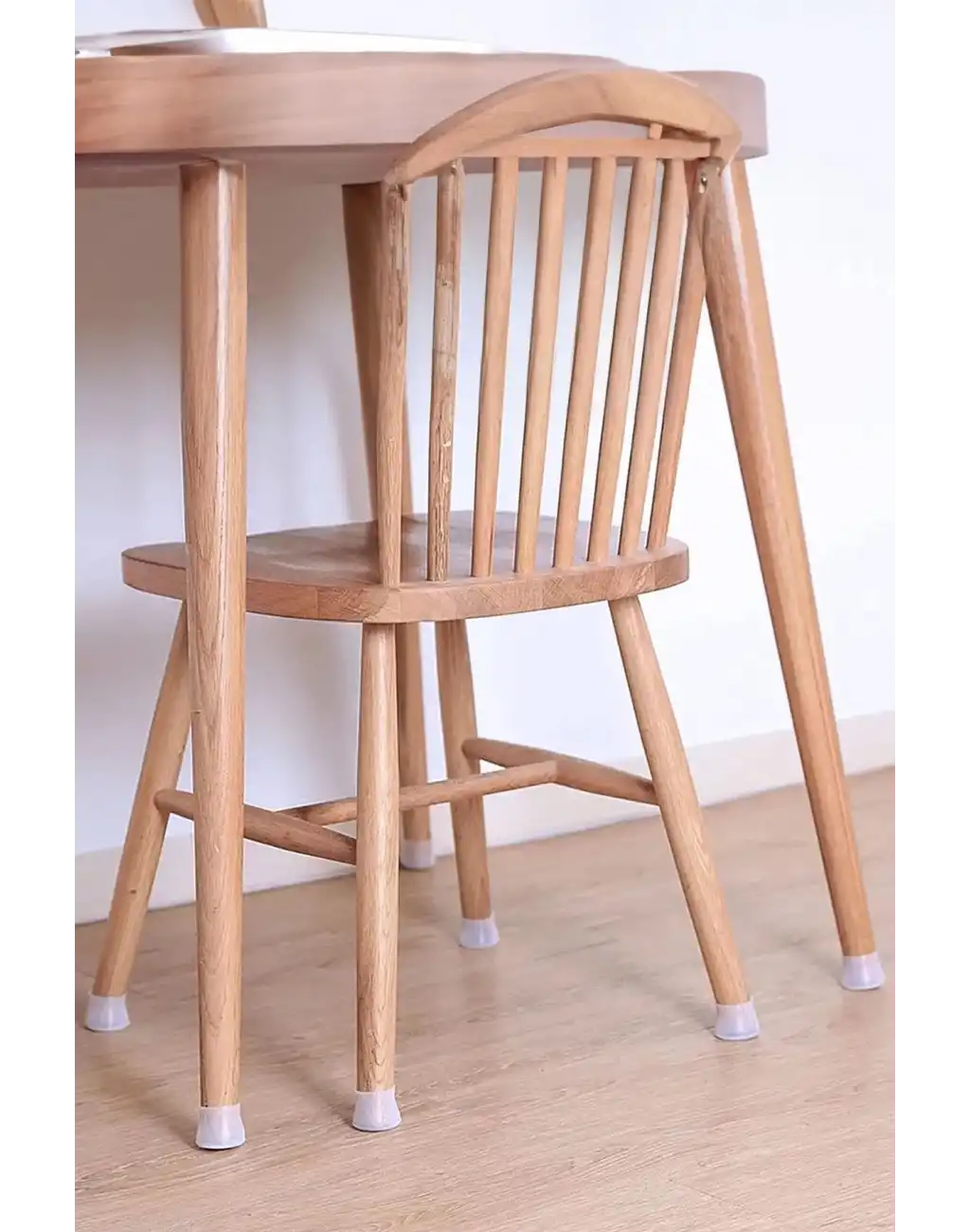 24lü Kaydırmaz Çizdirmez A Kalite Mobilya Sandalye Masa Zemin Silikon Koruyucu Pabuç Ayak Kılıf