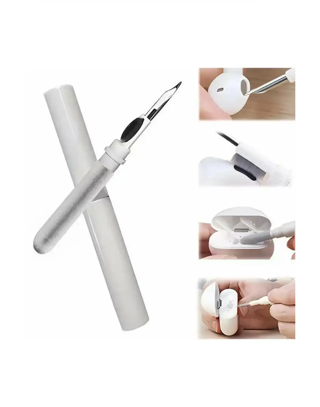 Airpods Pro Uyumlu Çok Fonksiyonlu Bluetooth Kulakiçi Kulaklık Telefon Temizleme Kalemi Yumuşak