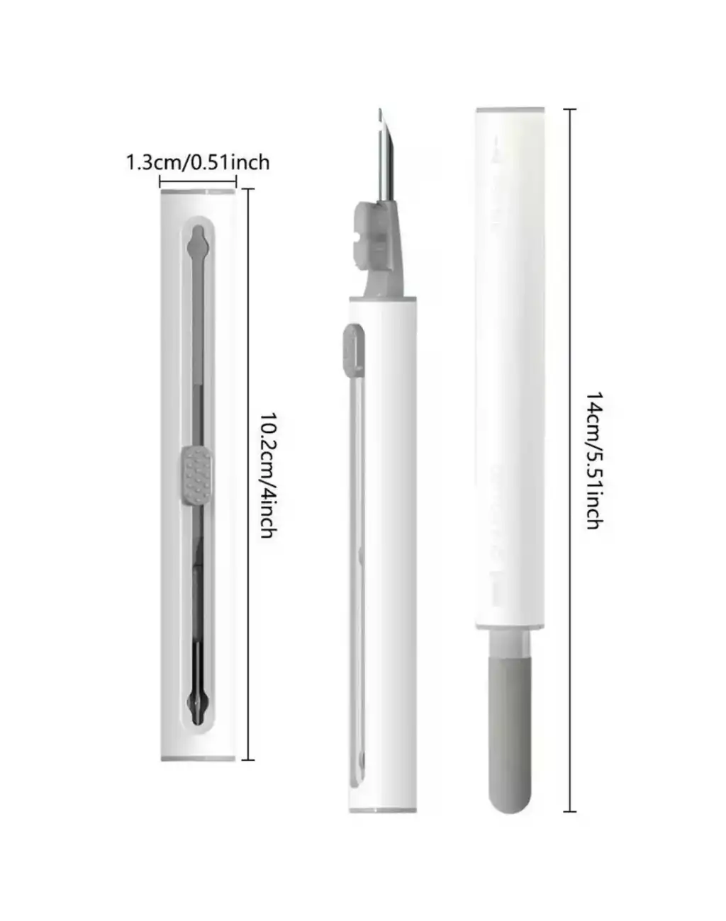 Airpods Pro Uyumlu Çok Fonksiyonlu Bluetooth Kulakiçi Kulaklık Telefon Temizleme Kalemi Yumuşak
