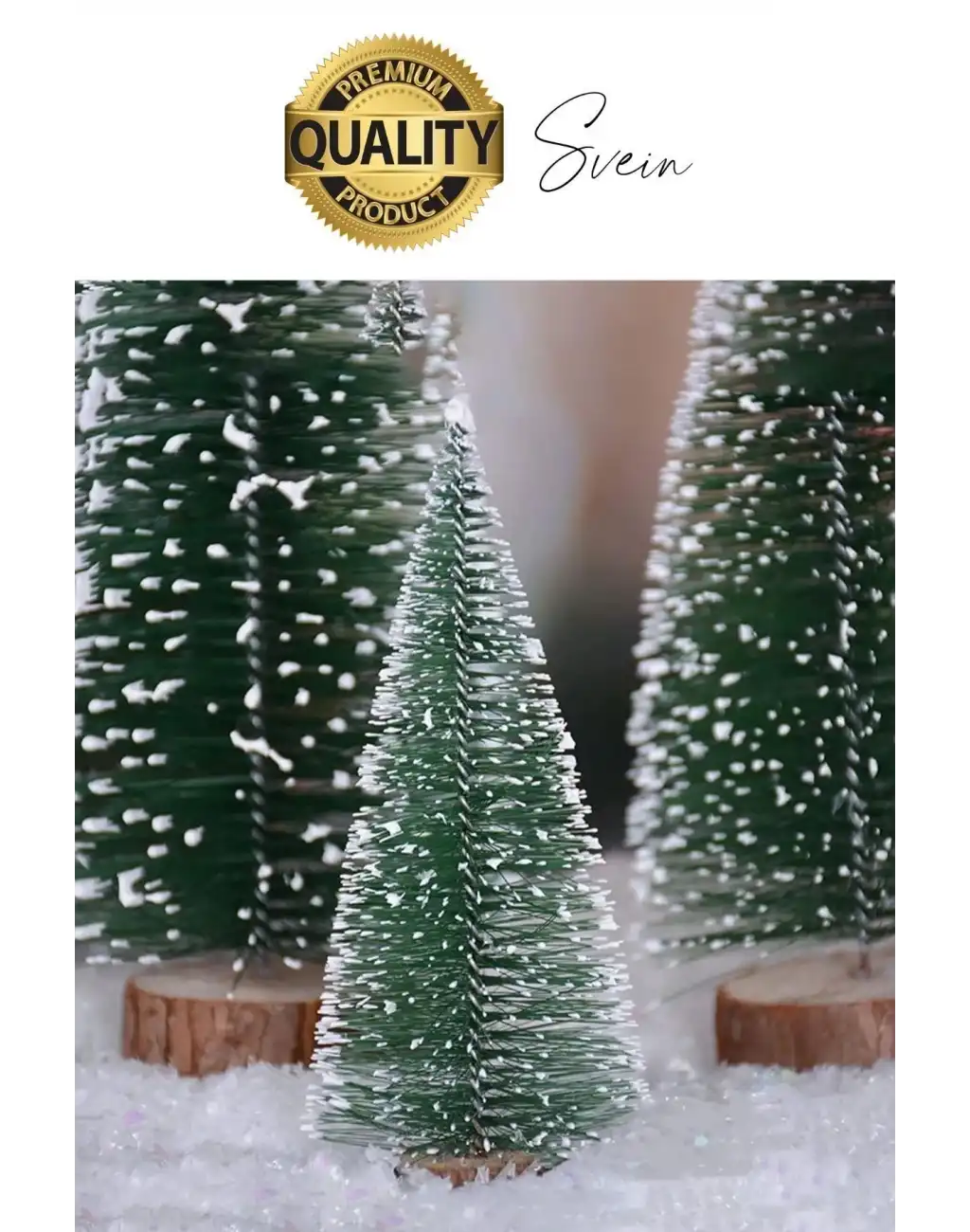 3 Boy Mini Çam Ağacı Masaüstü Minyatür Dekorasyon Süs Kar Yeni Yıl Noel Yapay Sedir Ağacı Seti Küçük