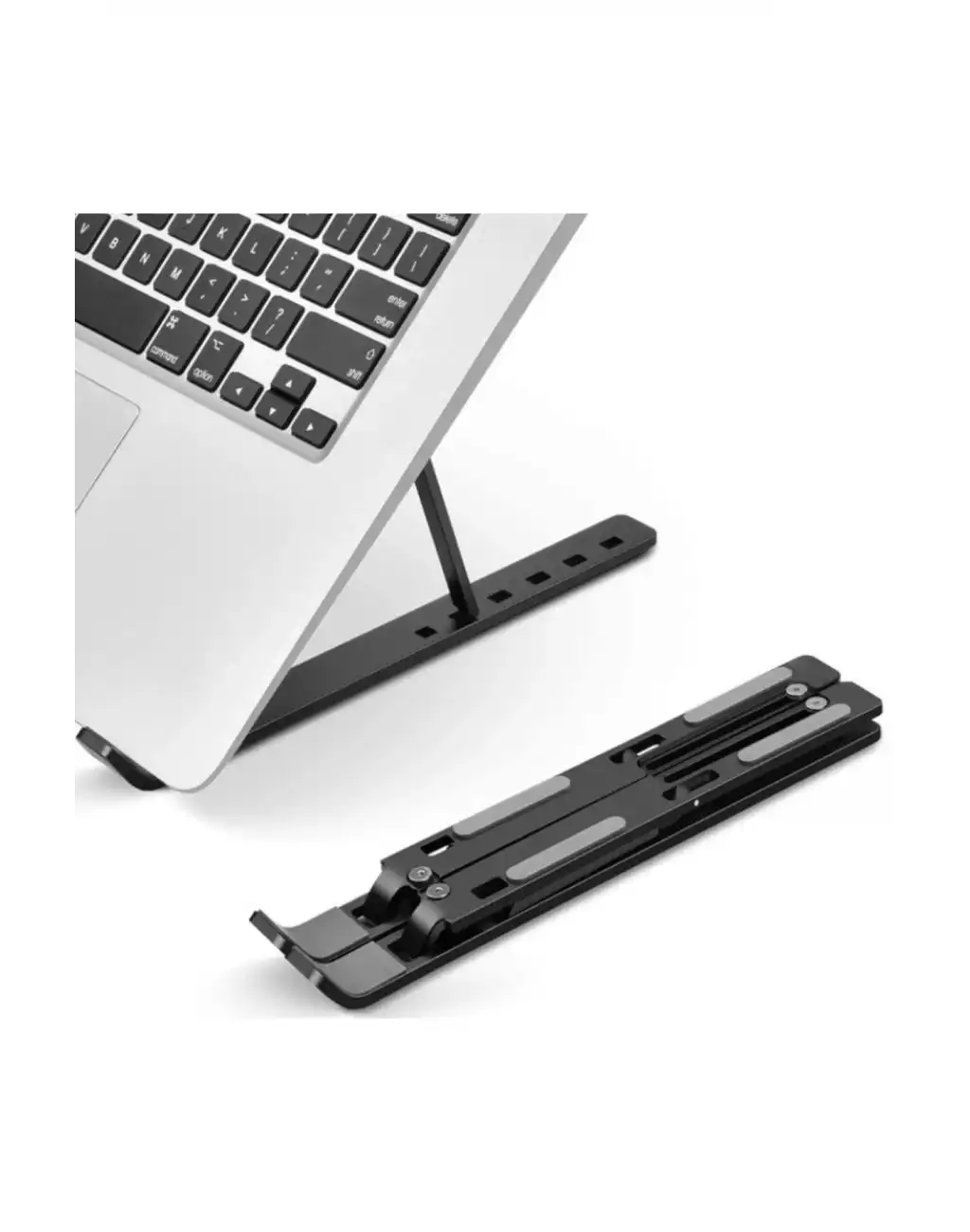 Taşınabilir Katlanır Kaymaz Ayarlı Plastik Notebook Dizüstü Bilgisayar Yükseltici Laptop Standı