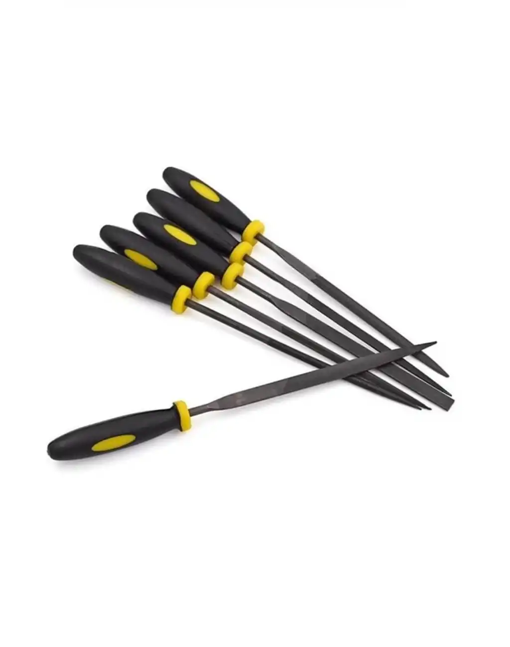 6 Parça Mini Çelik Ahşap Eğe Seti Paslanmaz Törpü Takımı Düz Yuvarlak Üçgen Kare Çok Amaçlı Hobi