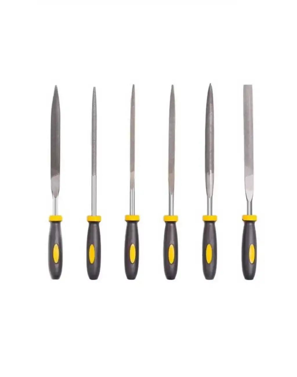 6 Parça Mini Çelik Ahşap Eğe Seti Paslanmaz Törpü Takımı Düz Yuvarlak Üçgen Kare Çok Amaçlı Hobi