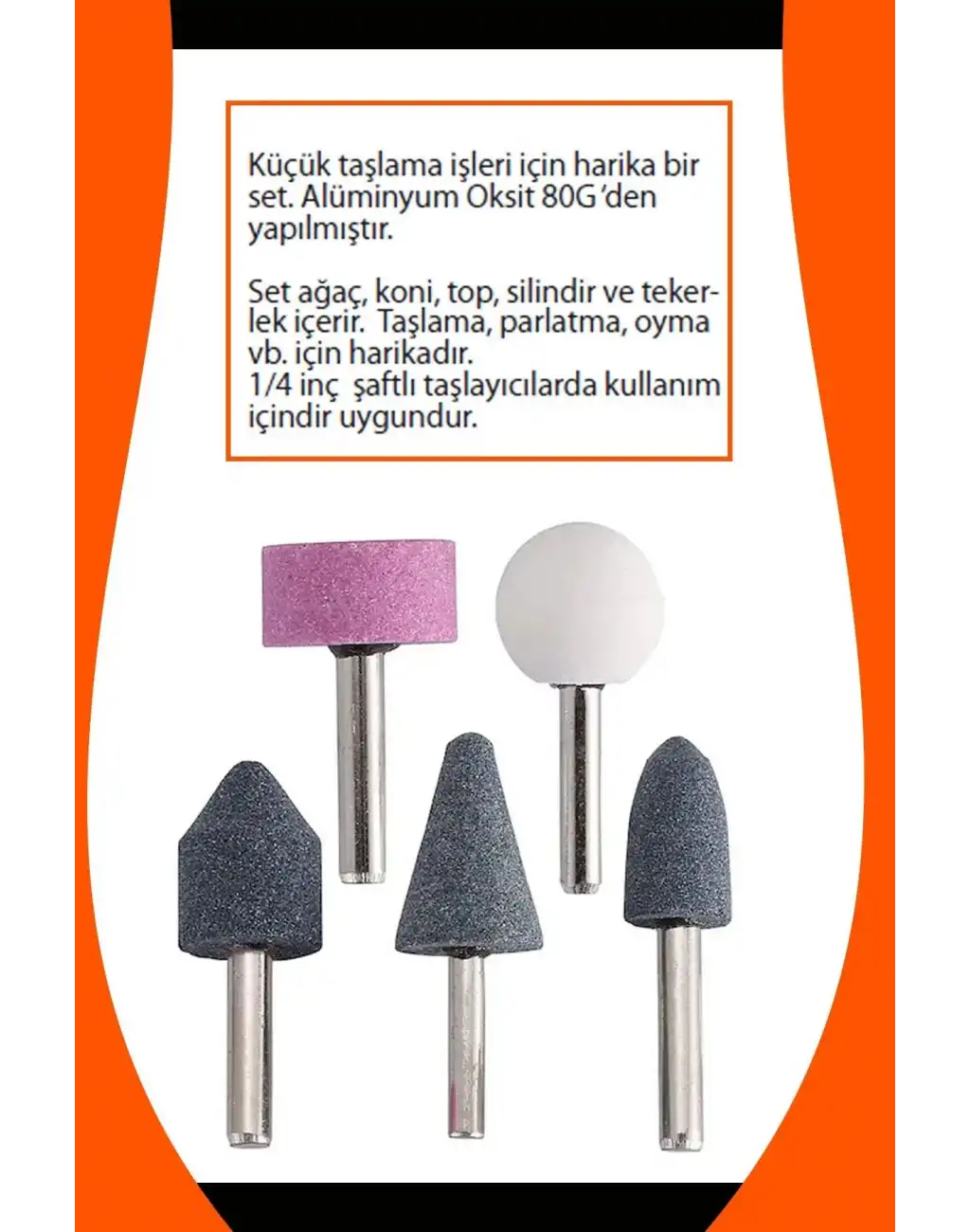 5 Parça Mini Taşlama Çapak Alma Oyma Şekil Verme Ahşap Metal Kalıpçı Seti Gravür Oyma Hobi Takımı