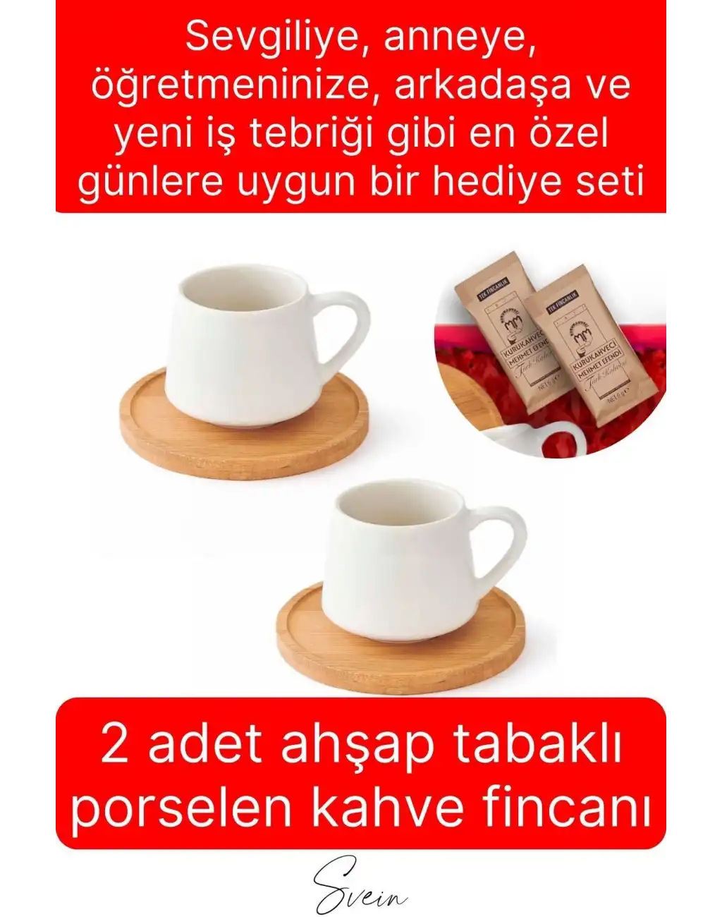 Deluxe Sevgililer Günü Anneler Günü Özel Kutulu Porselen Kahve Fincanı Kar Küresi Mum Hediye Seti