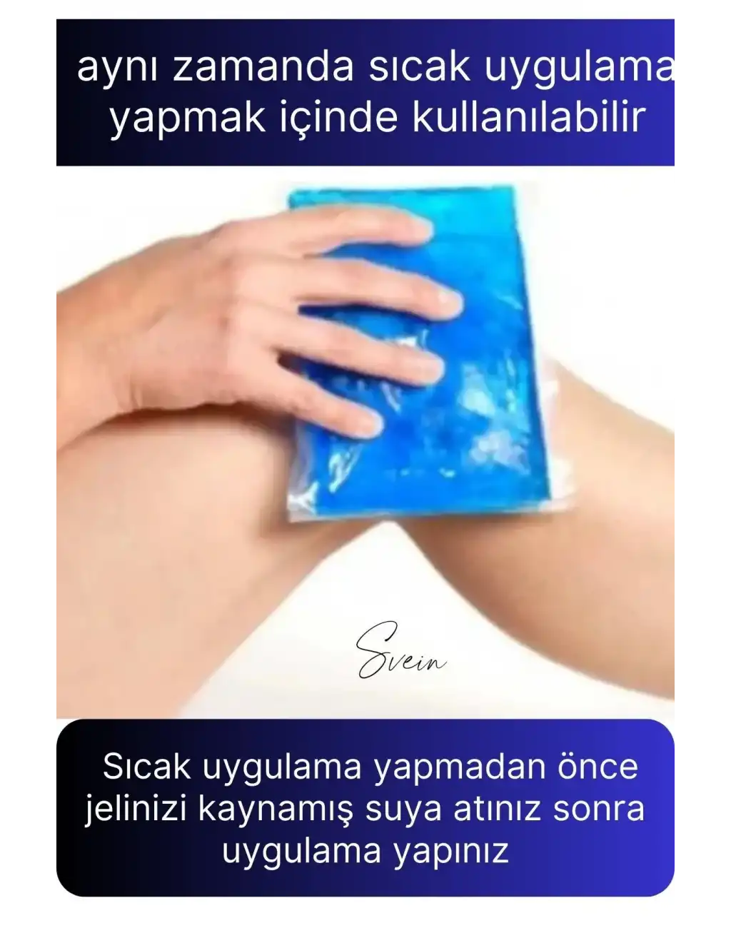 5li Avantaj Orta Boy Soğuk Sıcak Kompres Buz Jel Termojel El Ayak Diz Ağrı Tekrar Kullanılabilir