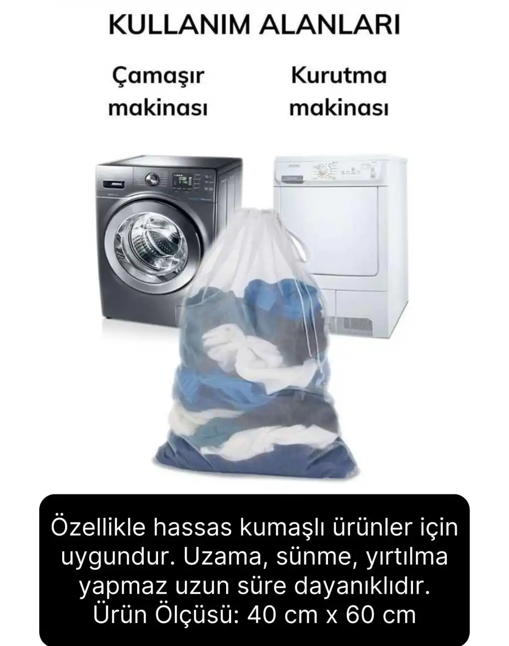 6 Adet Çamaşır Yıkama Filesi Maxi Kirli Elbise Giysi Kıyafet Torbası Okul Üniversite Yurt Asker