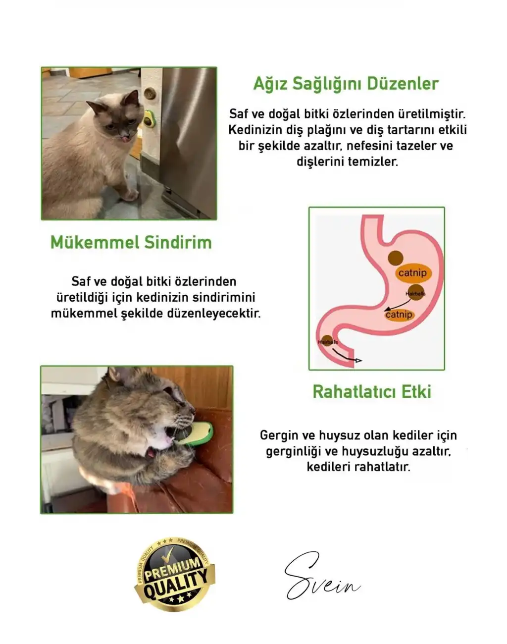 Doğal Avokado Kedi Nanesi Otu Topu Oyuncağı Yapışkanlı Yalama Sakinleştirici Catnip Yenilebilir Çimi