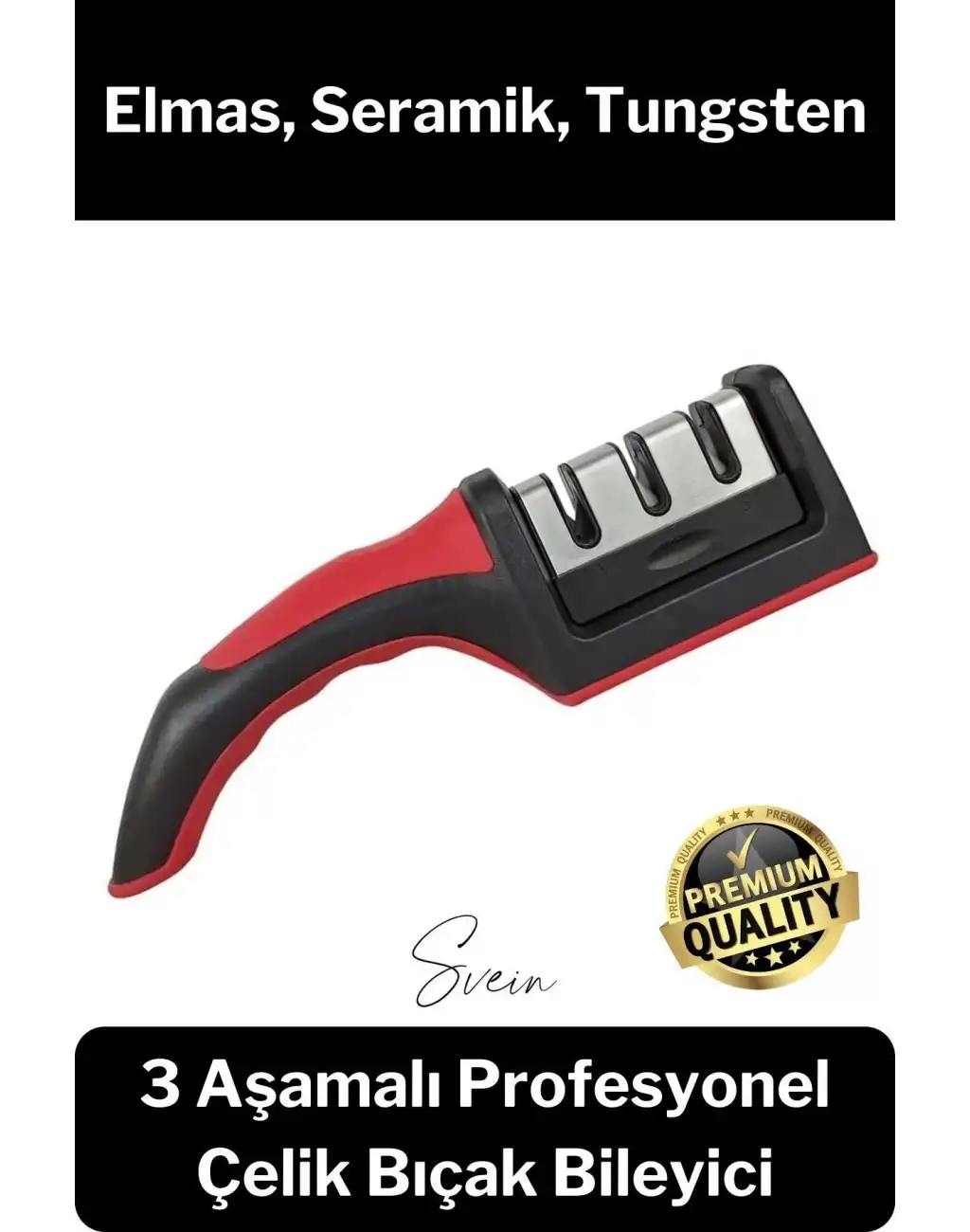 Profesyonel Bileme Aleti 3 Açılı Aşamalı Çok Fonksiyonlu Elmas Seramik Tungsten Çelik El Bıçakları