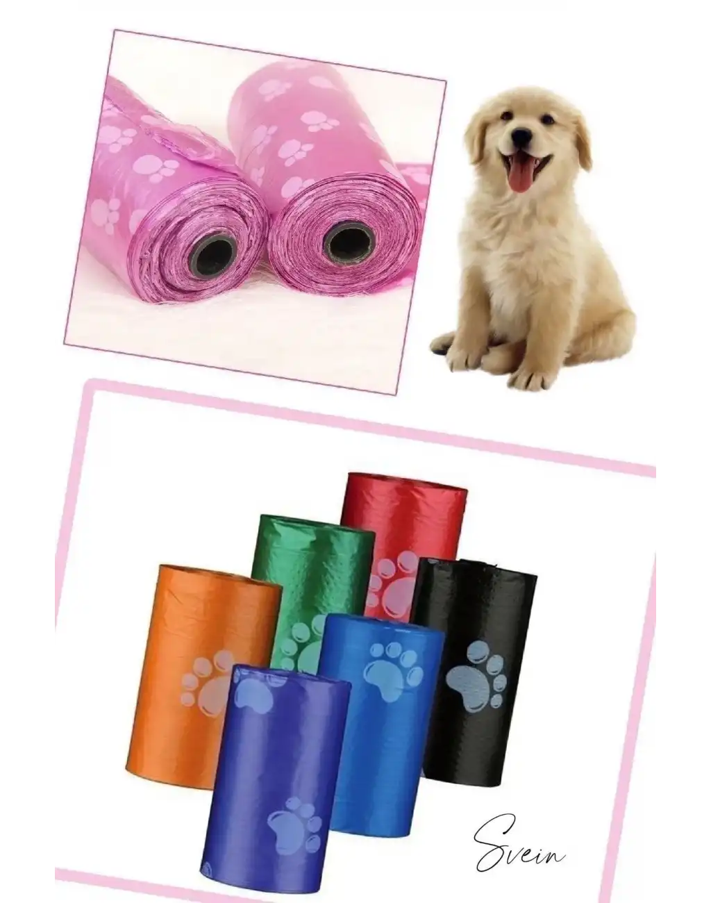 8 Adet Pratik Kutulu Askılı Taşınabilir Kedi Köpek Evcil Hayvan Kaka Dışkı Torbası 20 Poşet Yedek