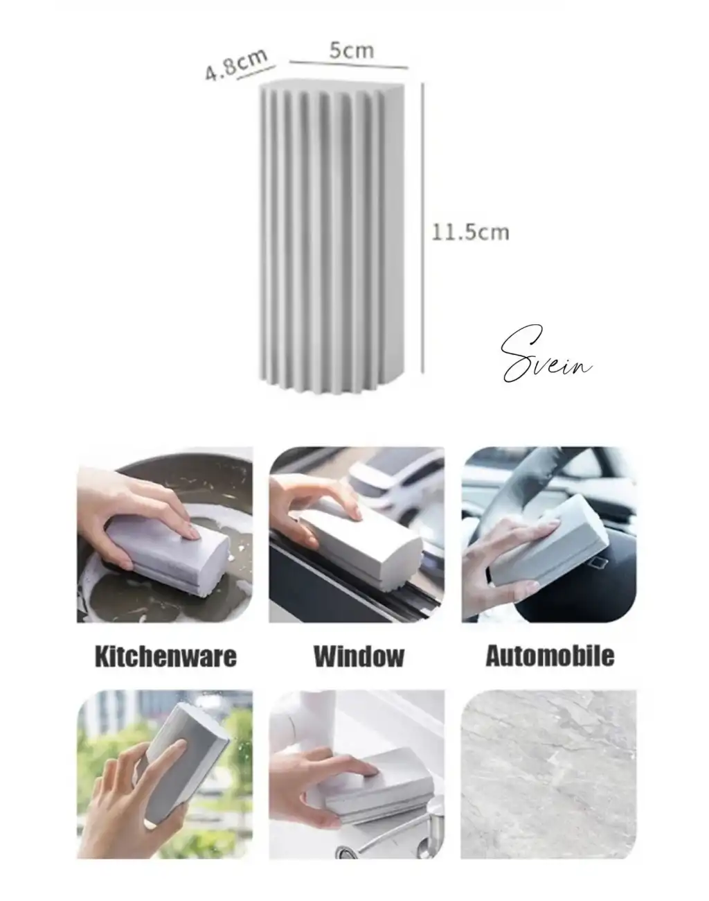 Sihirli Çok Amaçlı Nemli Silgi Toz Süngeri Mutfak Banyo Ev Araba Oto Temizlik Tekrar Kullanılabilir