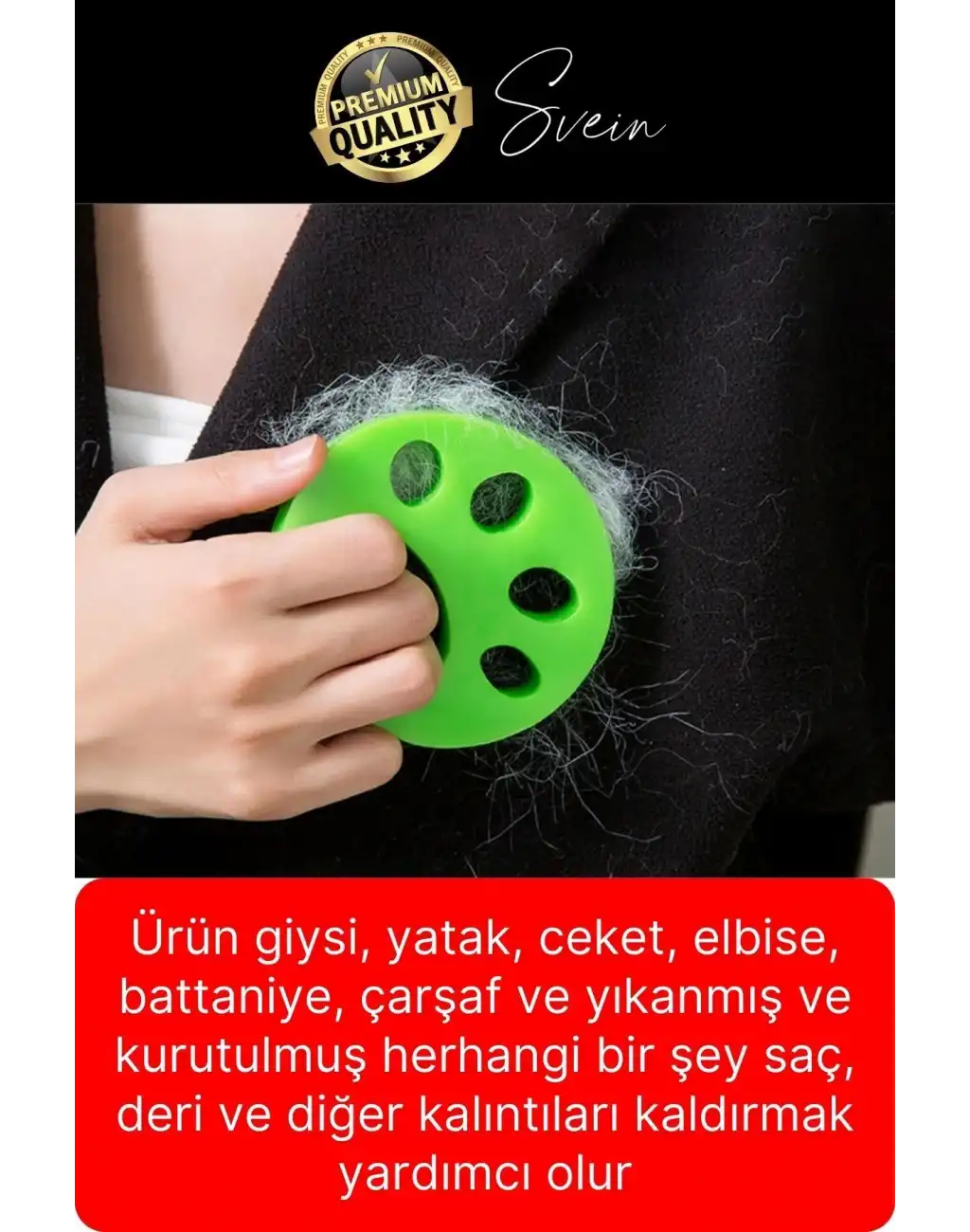 2li Pratik Çok Amaçlı Tüy Toz Kıl Toplayıcı Elbise Temizleme Aparatı Yıkanabilir Çamaşır Makinası